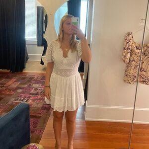 Love Shack Fancy White Dress